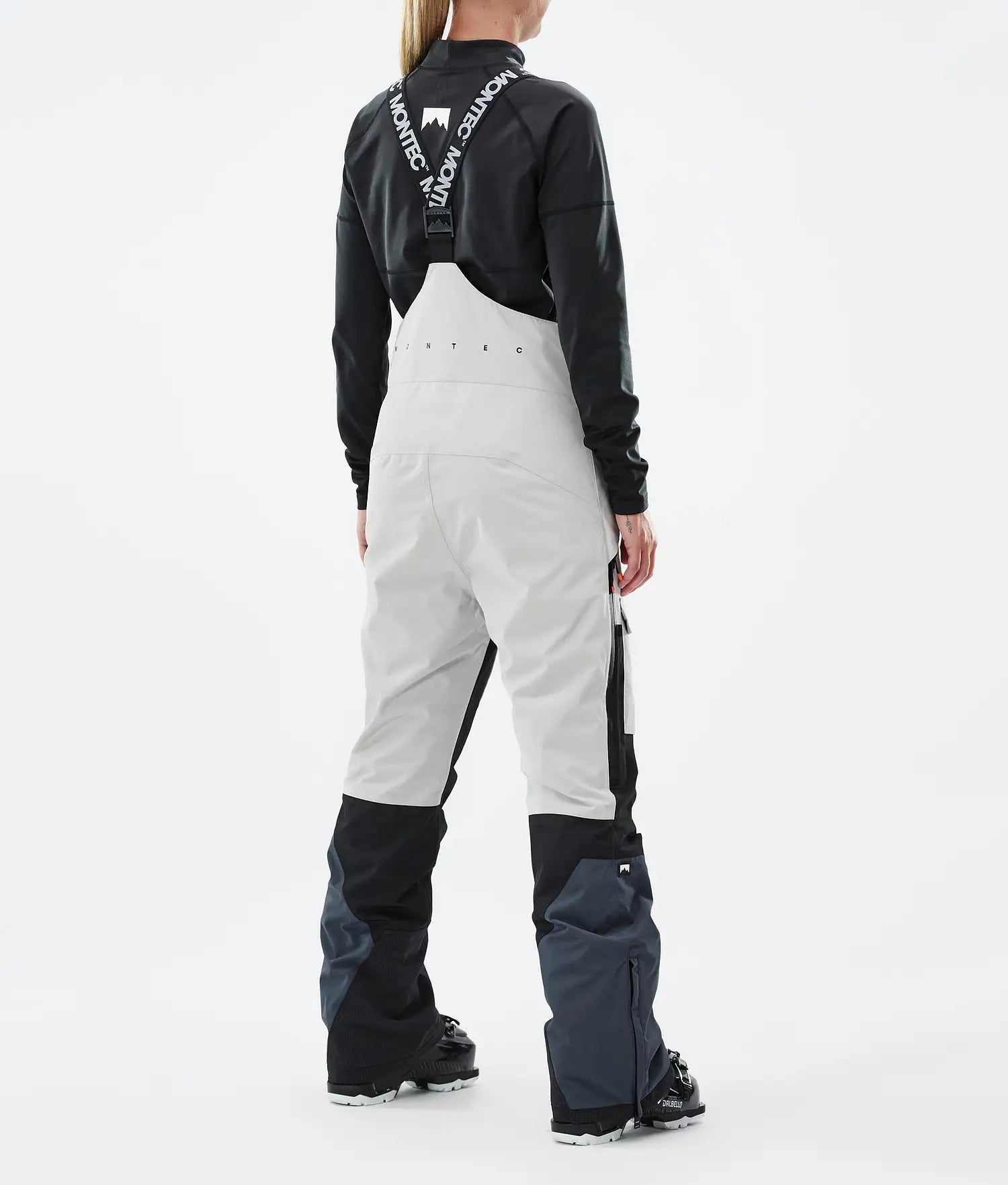 Hawk W Ski Pants Women Light Grey/Black/Metal Blue