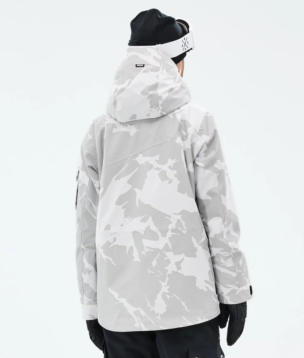 Adept Alpine W Snowboard Jacket Women Grey Camo