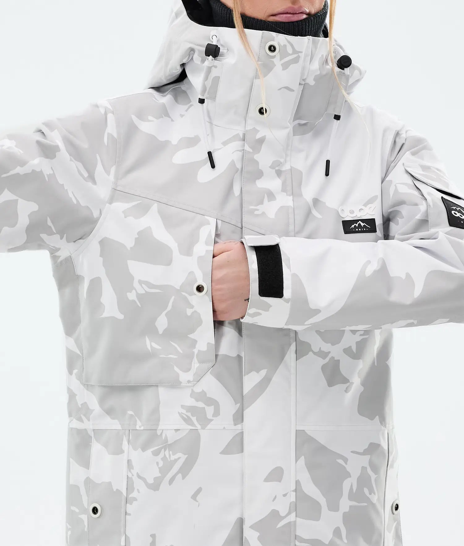 Adept Alpine W Snowboard Jacket Women Grey Camo