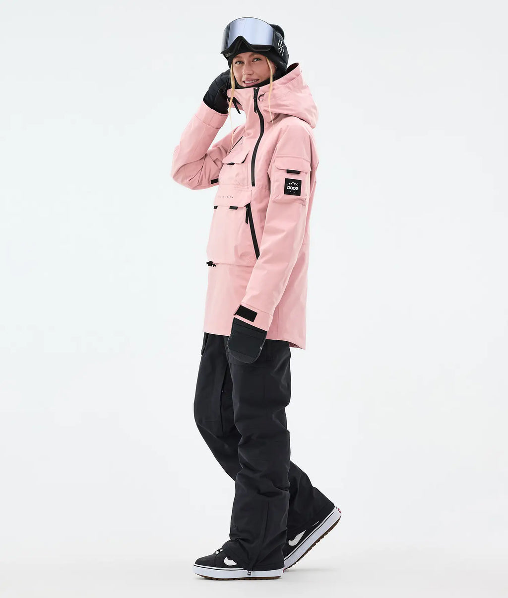 AK W Snowboard Jacket Women Soft Pink
