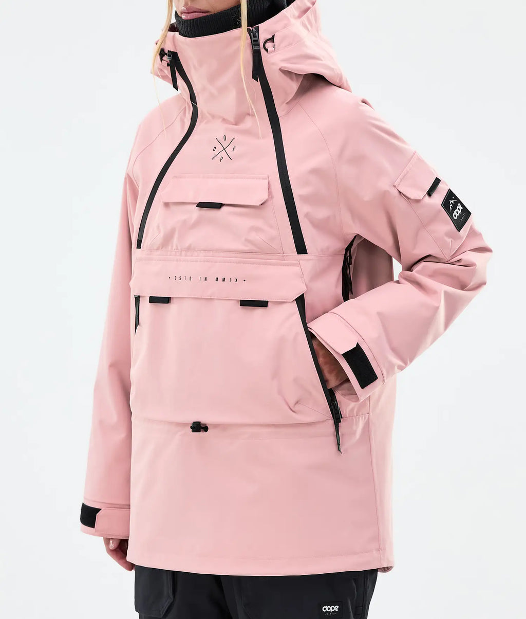AK W Snowboard Jacket Women Soft Pink