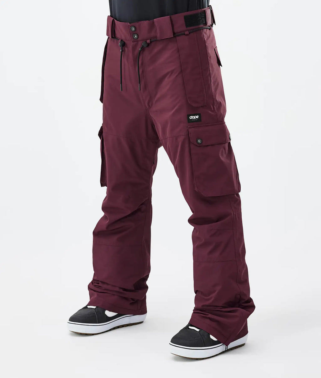 Iconyx Snowboard Pants Men Don Burgundy