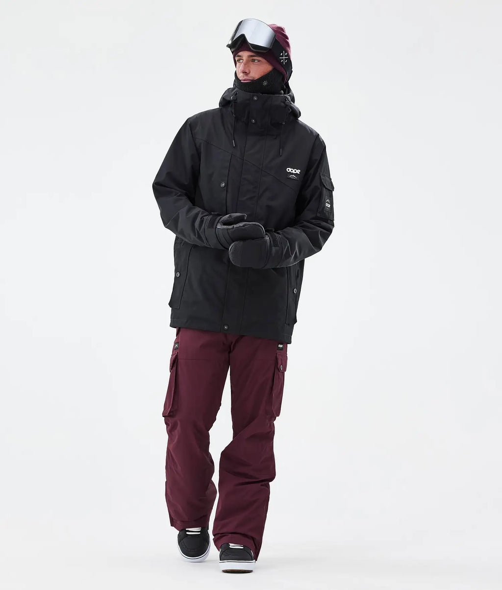 Iconyx Snowboard Pants Men Don Burgundy