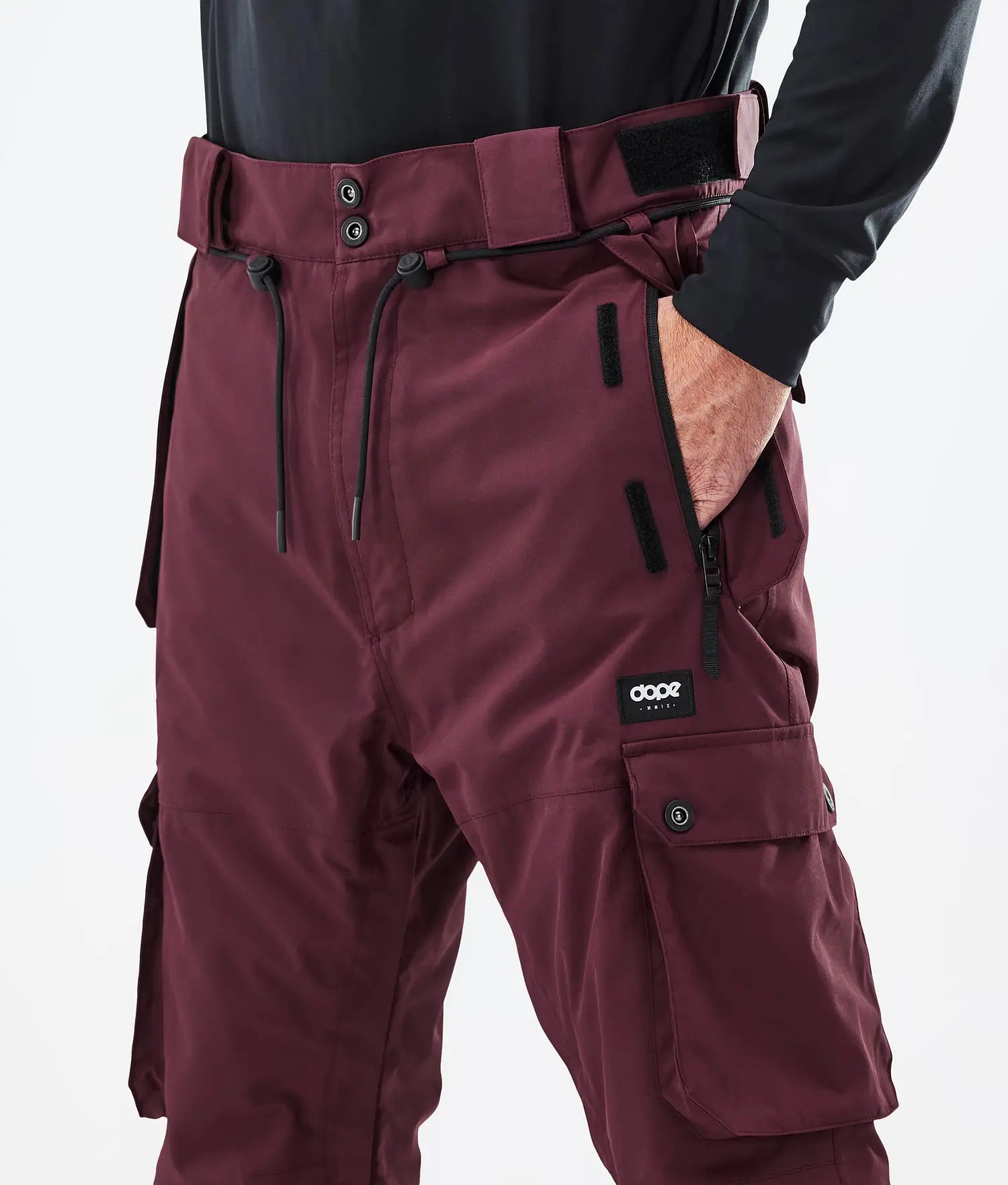 Iconyx Snowboard Pants Men Don Burgundy