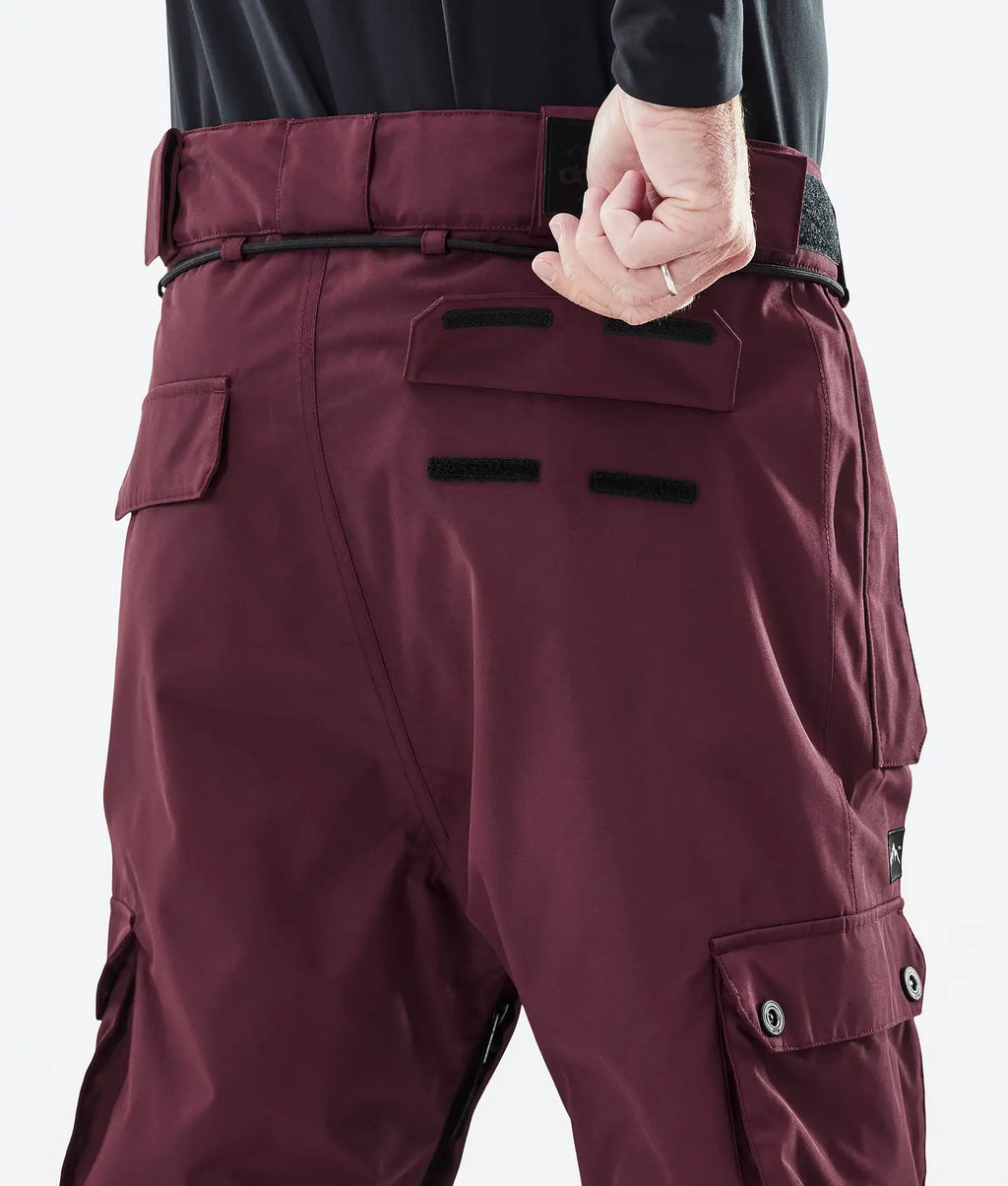 Iconyx Snowboard Pants Men Don Burgundy