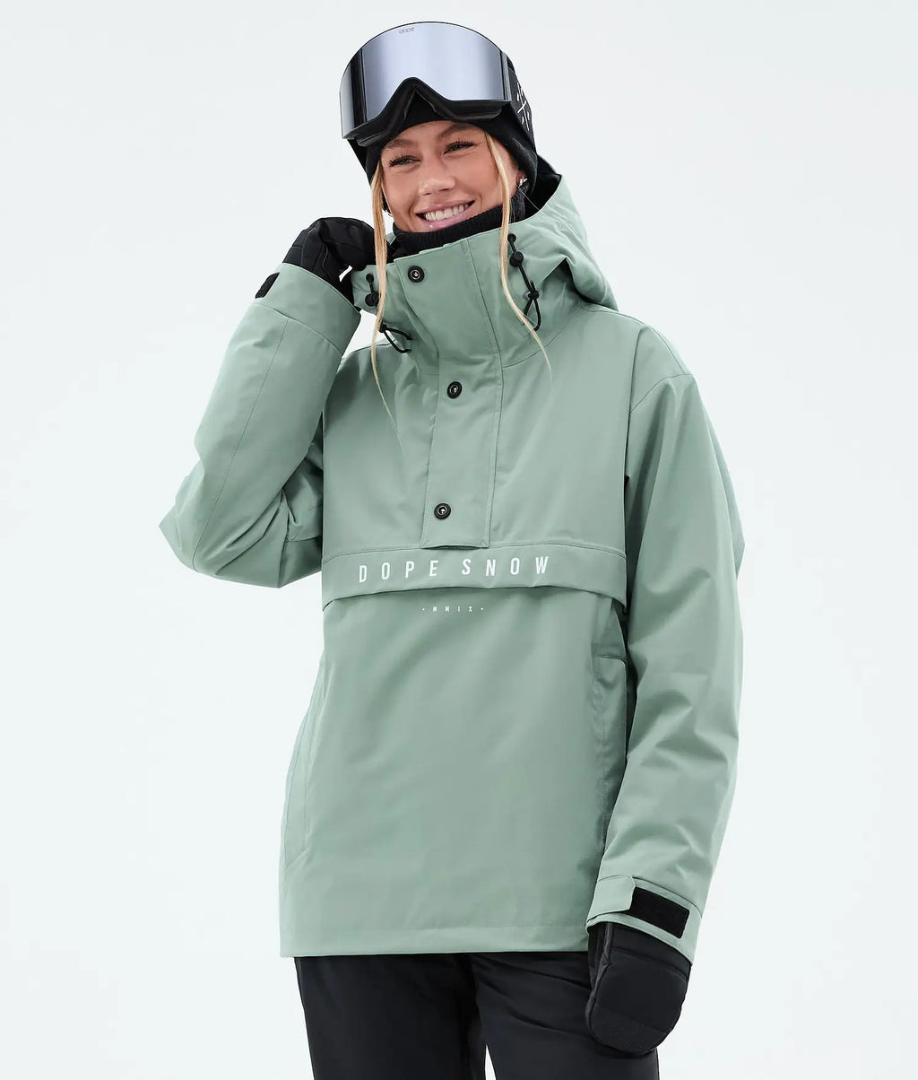 Legion W Snowboard Jacket Women Faded Green