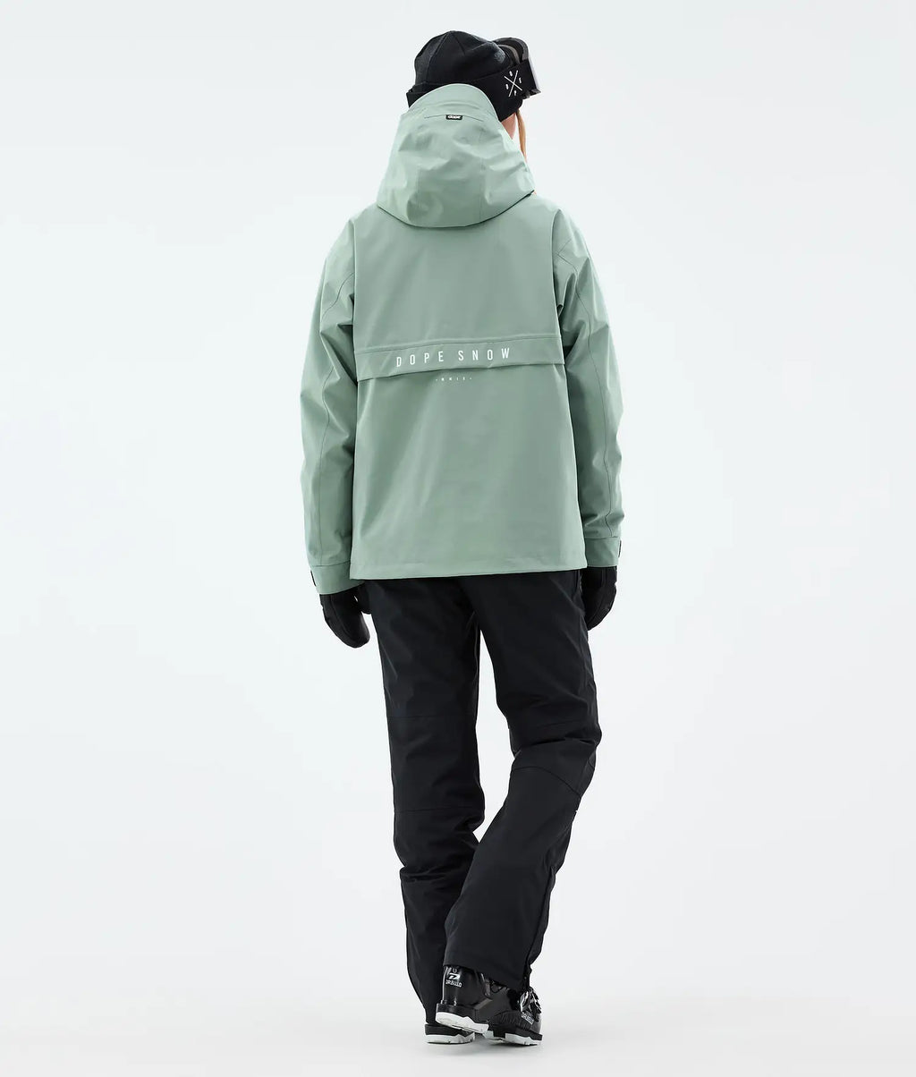 Legion W Snowboard Jacket Women Faded Green