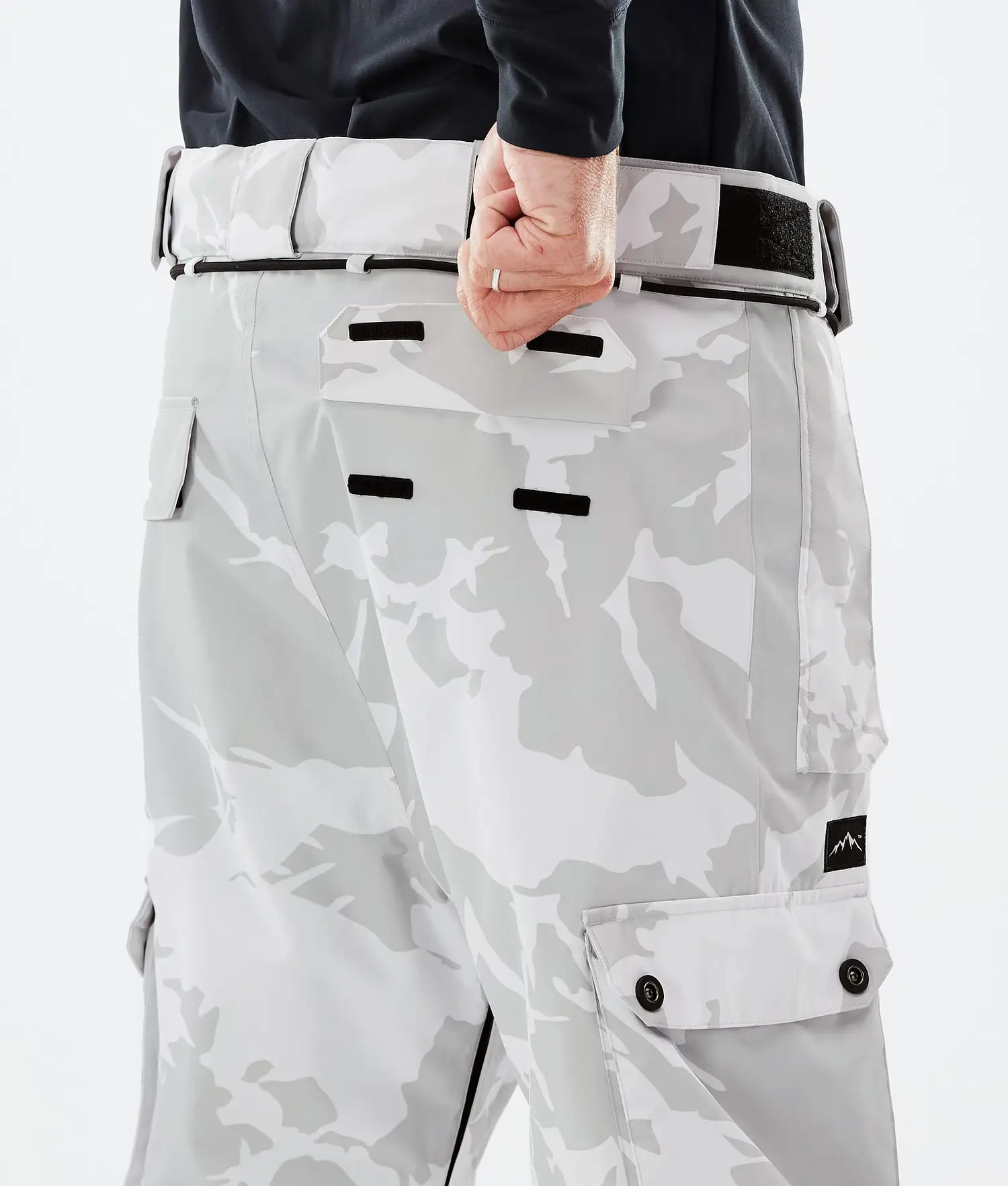 Iconyx Snowboard Pants Men Grey Camo
