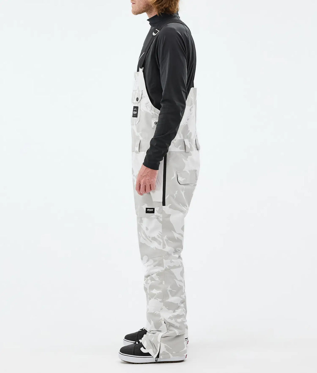 Notorium Snowboard Pants Men Grey Camo