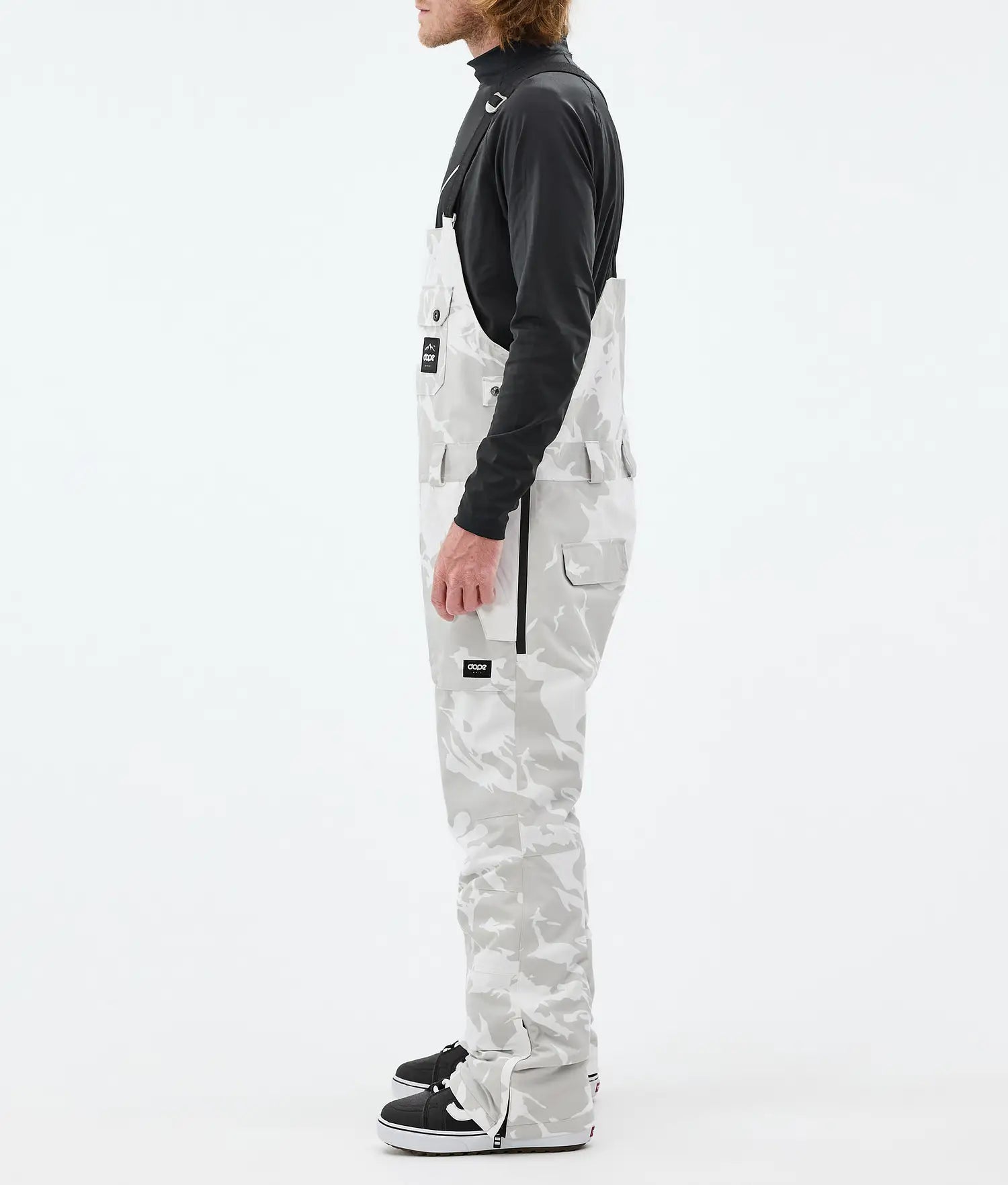 Notorium Snowboard Pants Men Grey Camo