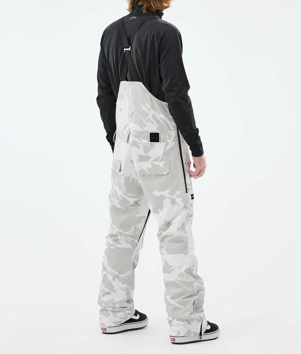 Notorium Snowboard Pants Men Grey Camo