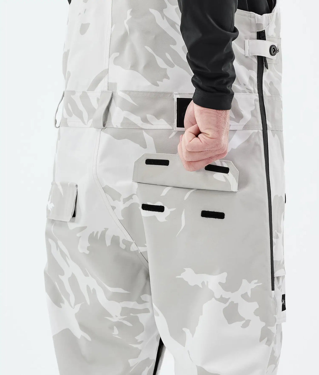 Notorium Snowboard Pants Men Grey Camo