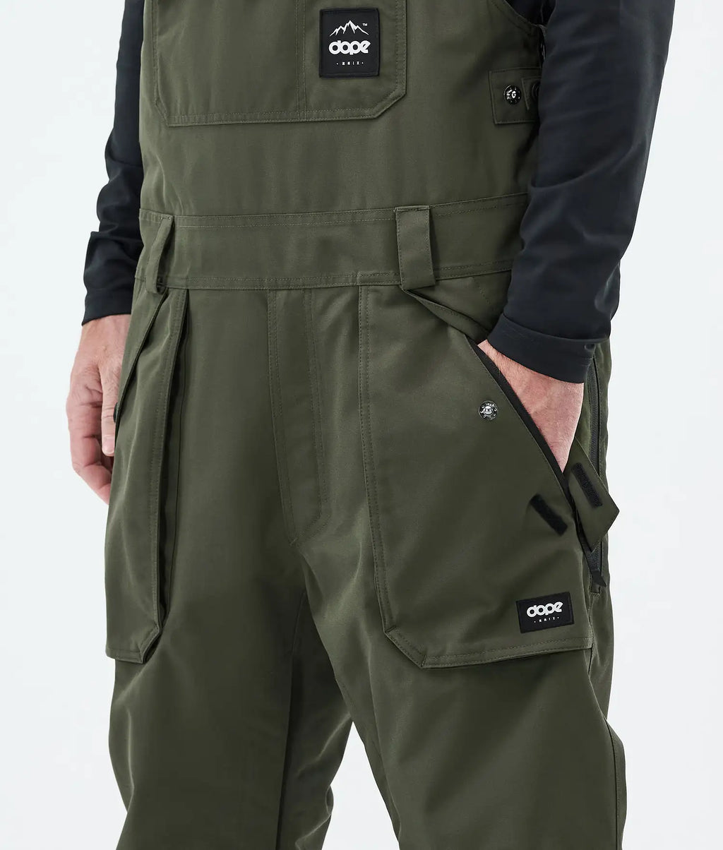 Notorium Snowboard Pants Men Olive Green