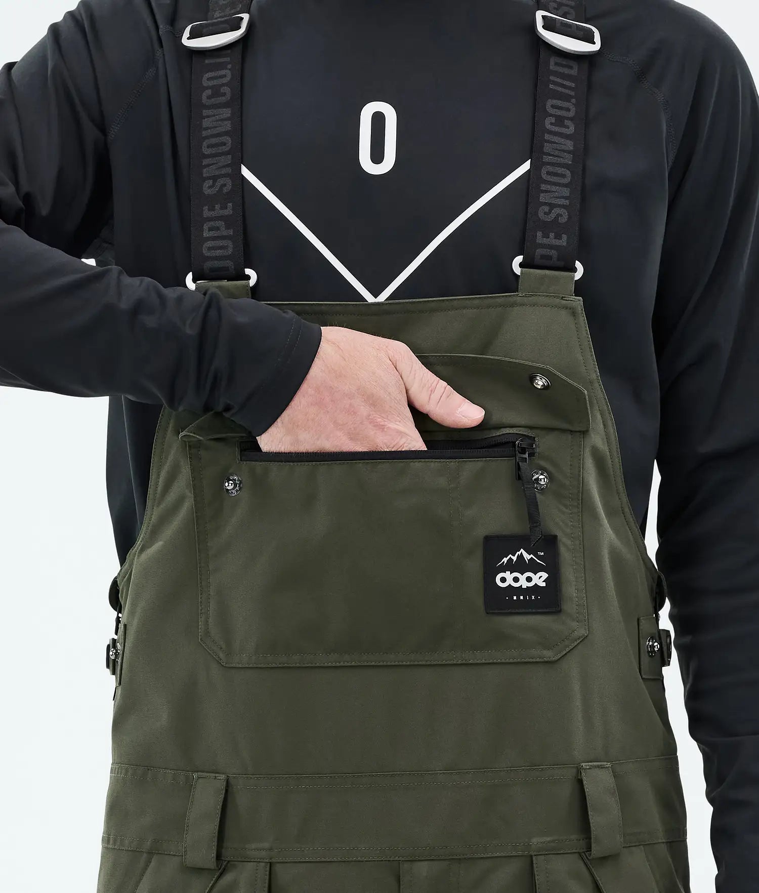 Notorium Snowboard Pants Men Olive Green