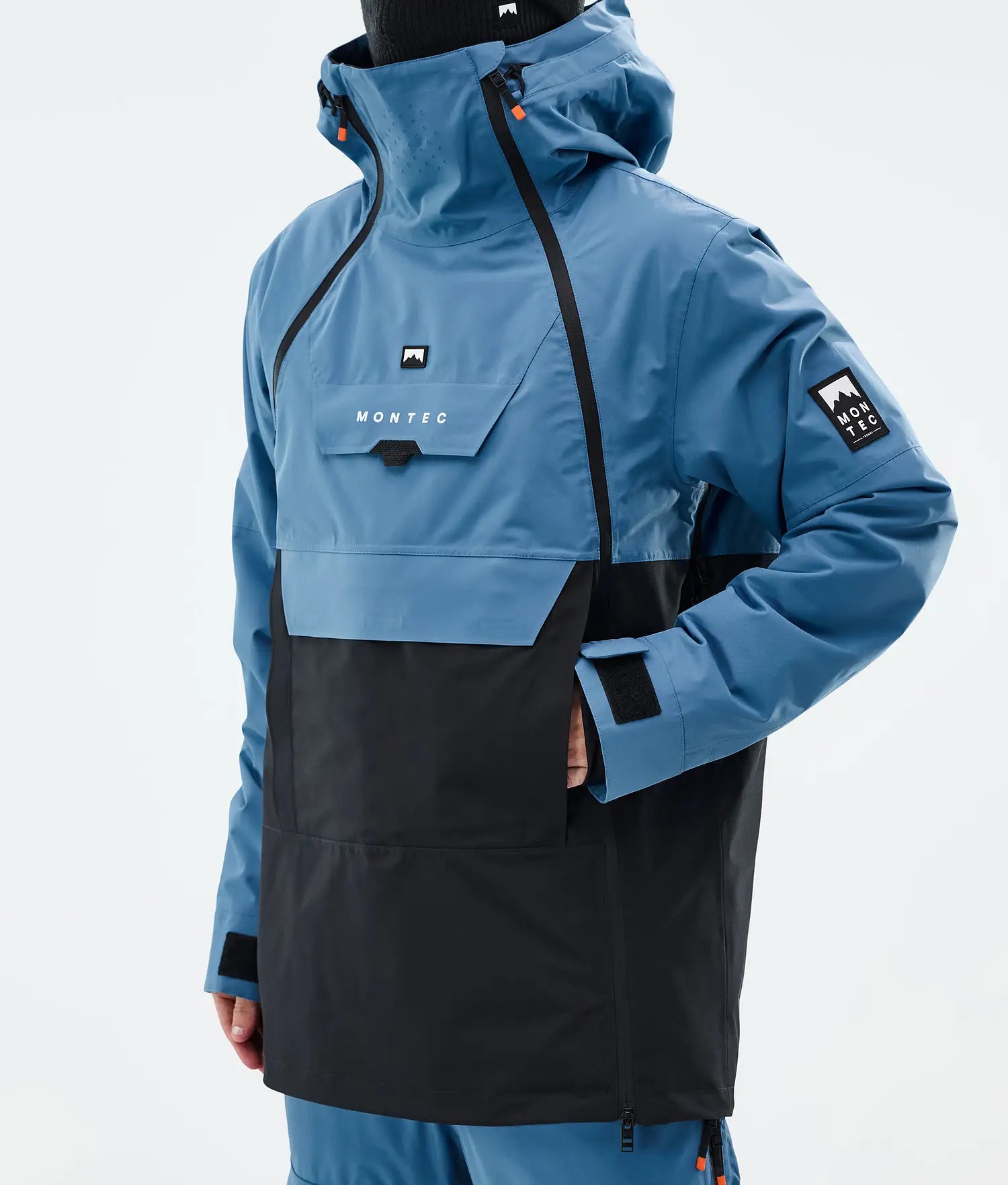 Fury Ski Jacket Men Blue Steel/Black
