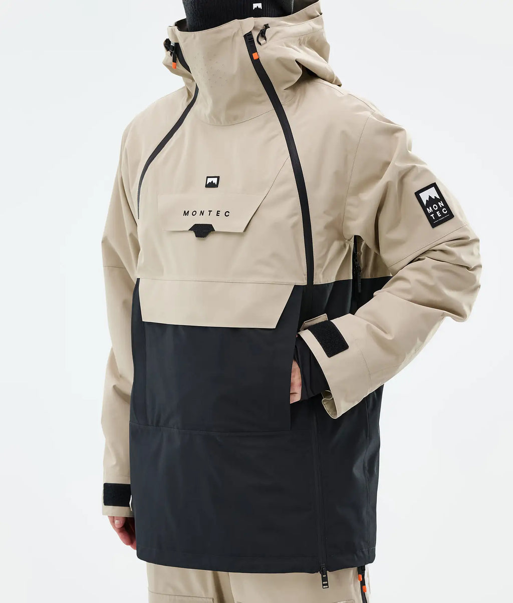 Fury Ski Jacket Men Sand/Black
