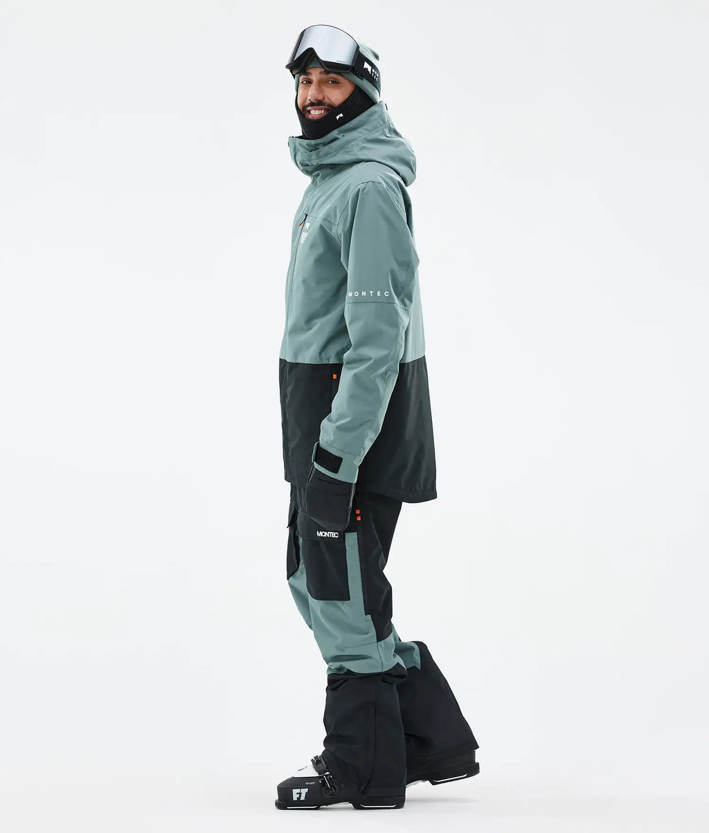 Hawk Ski Jacket Men Atlantic/Black