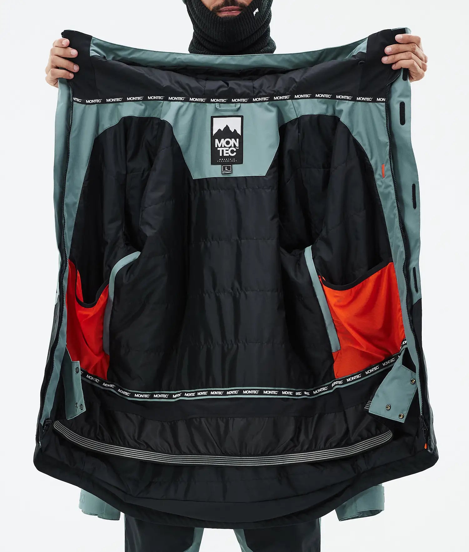 Hawk Ski Jacket Men Atlantic/Black