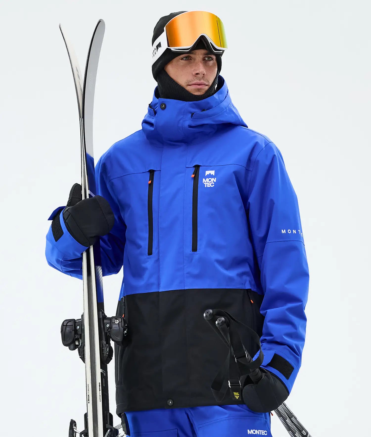 Hawk Ski Jacket Men Cobalt Blue/Black