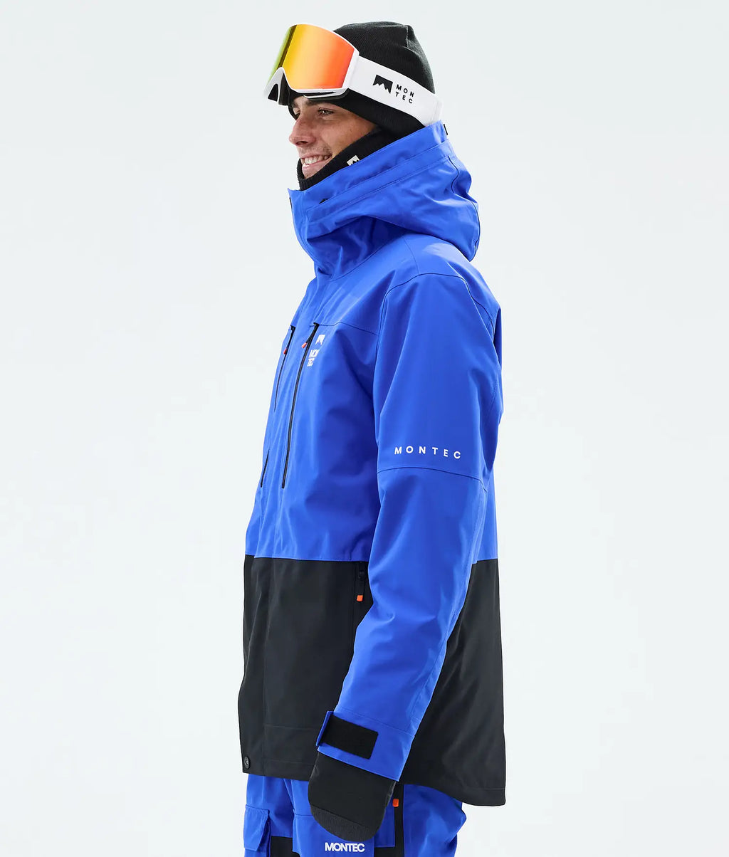 Hawk Ski Jacket Men Cobalt Blue/Black