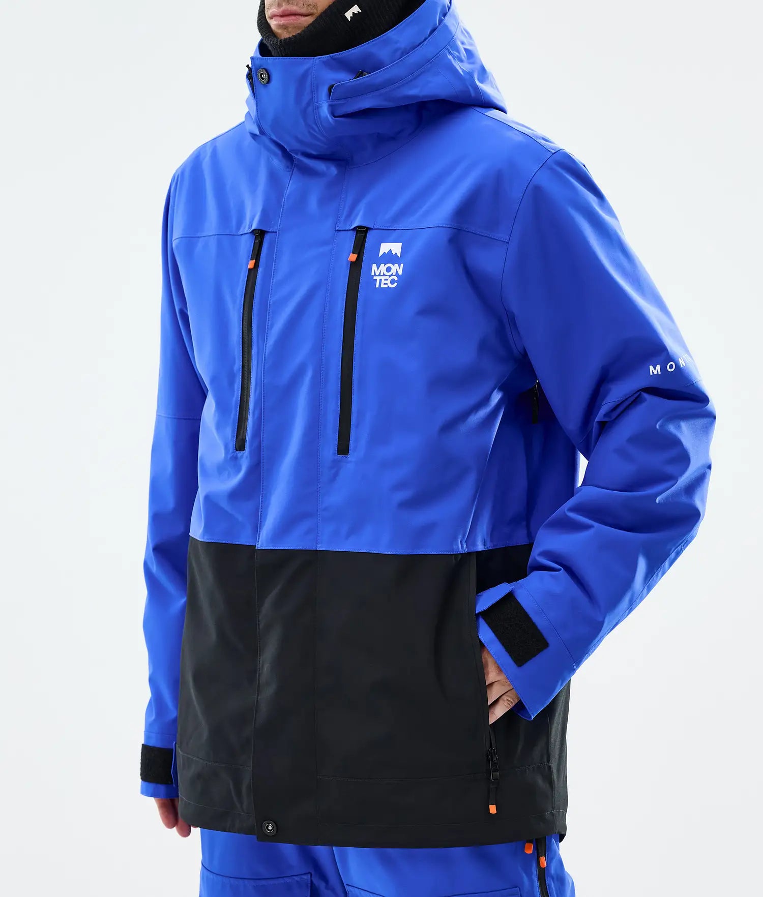 Hawk Ski Jacket Men Cobalt Blue/Black