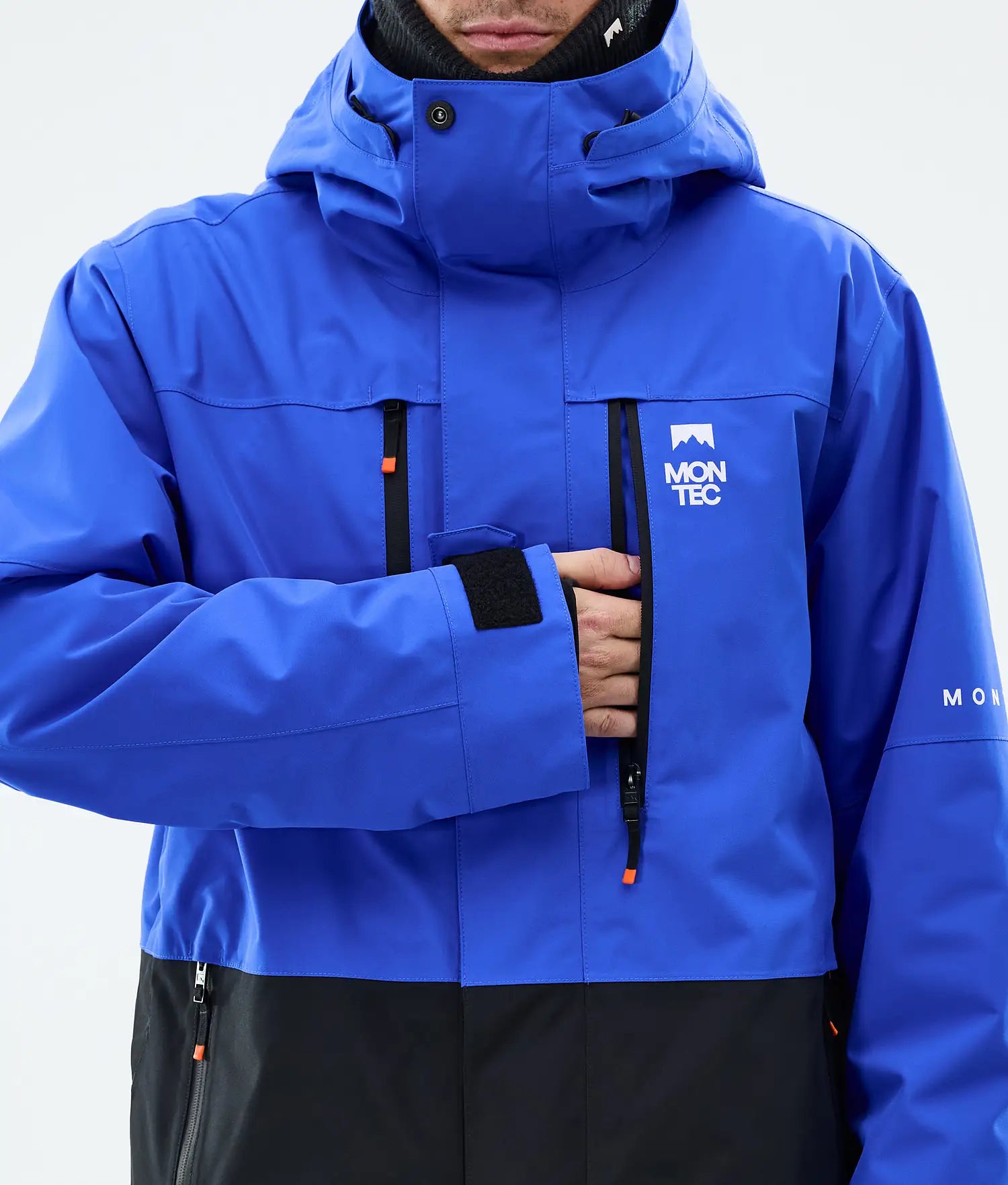Hawk Ski Jacket Men Cobalt Blue/Black