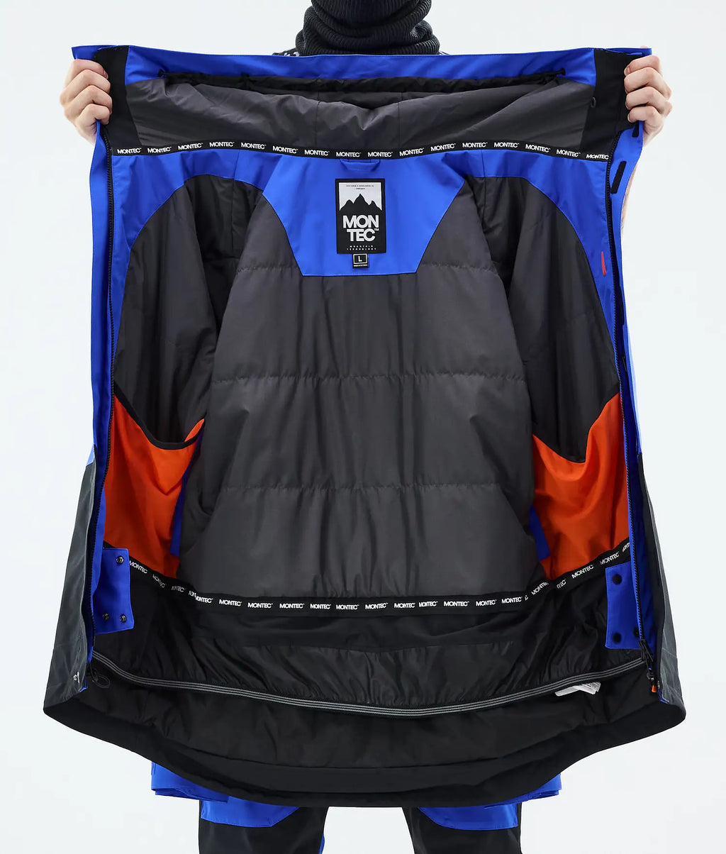 Hawk Ski Jacket Men Cobalt Blue/Black