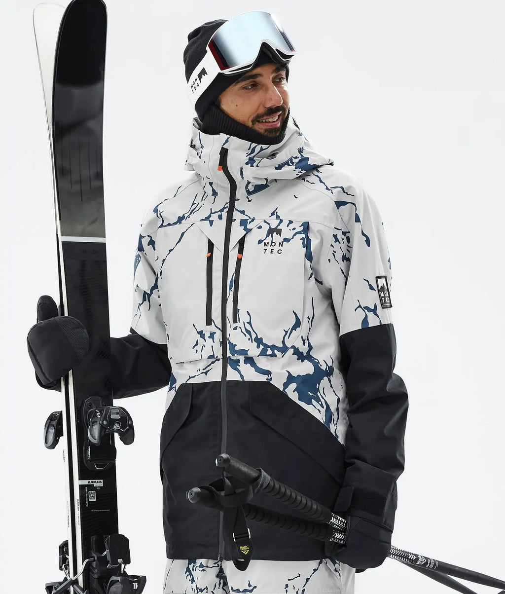 Bow Ski Jacket Men Ice/Black