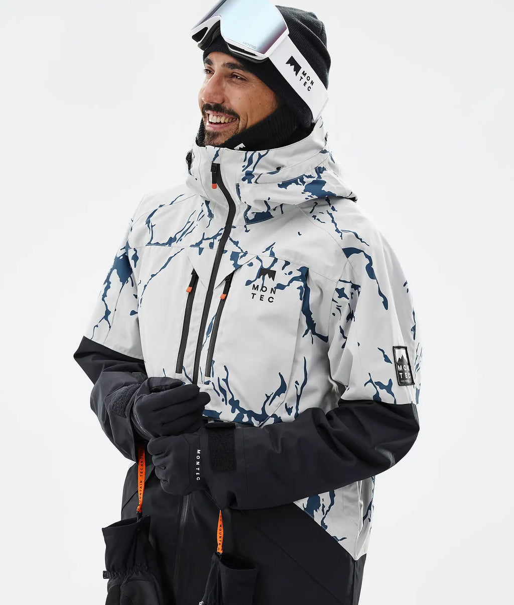 Bow Ski Jacket Men Ice/Black
