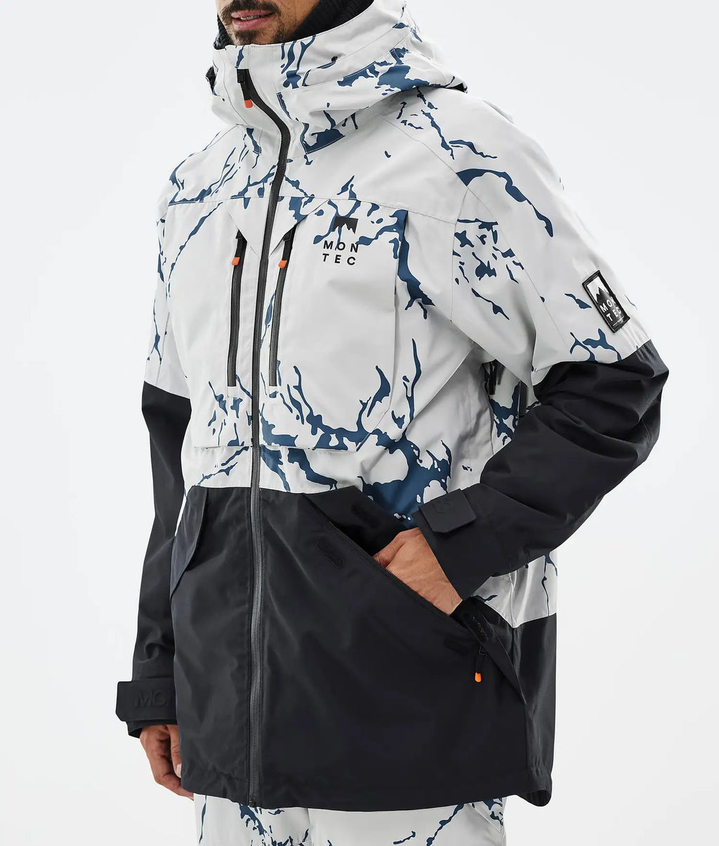 Bow Ski Jacket Men Ice/Black