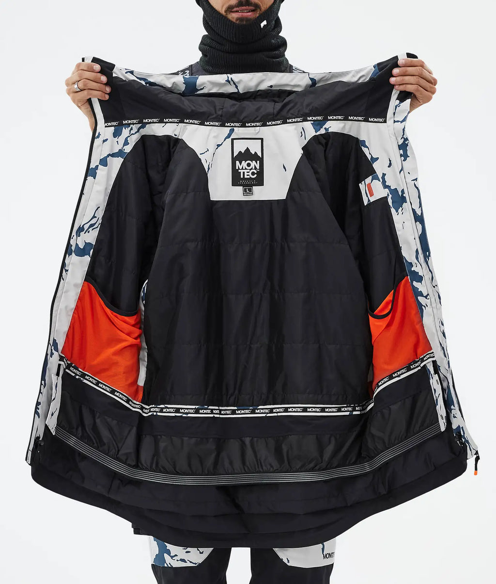 Bow Ski Jacket Men Ice/Black