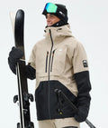 Bow Ski Jacket Men Sand/Black