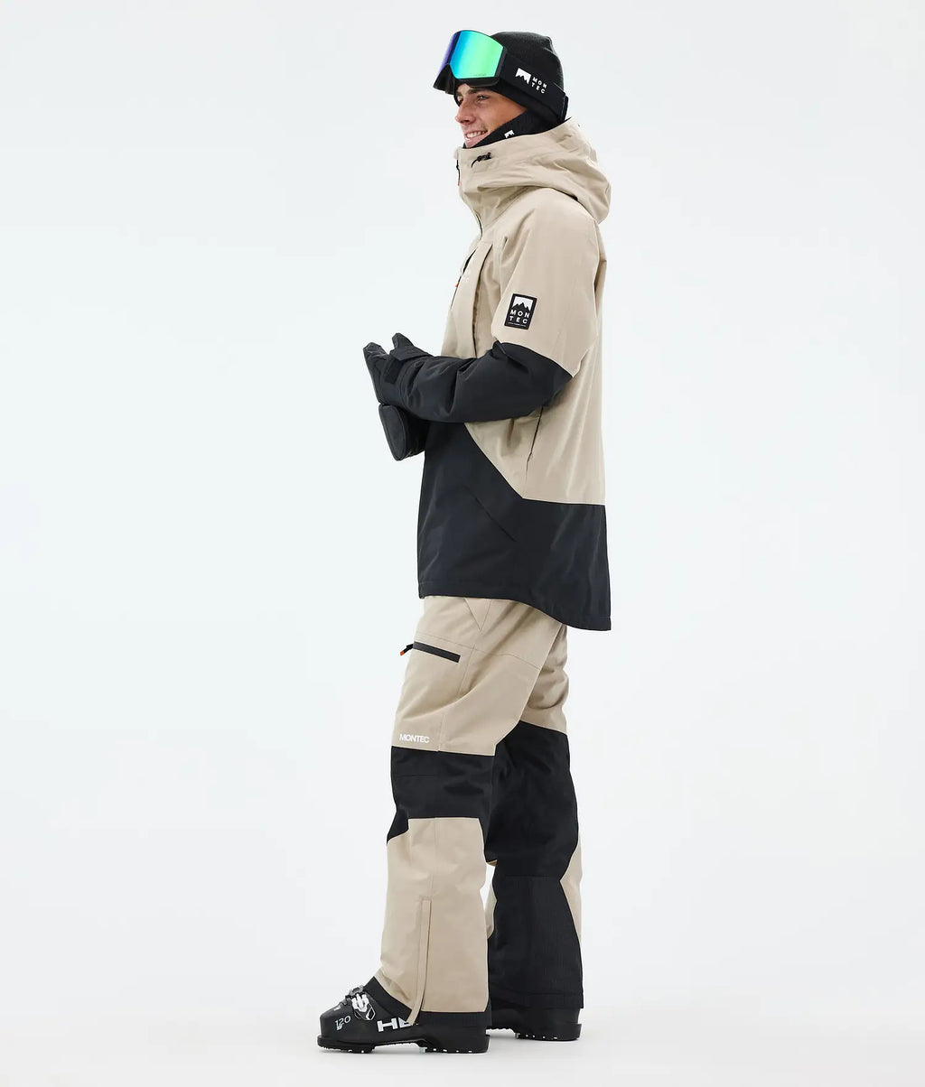 Bow Ski Jacket Men Sand/Black