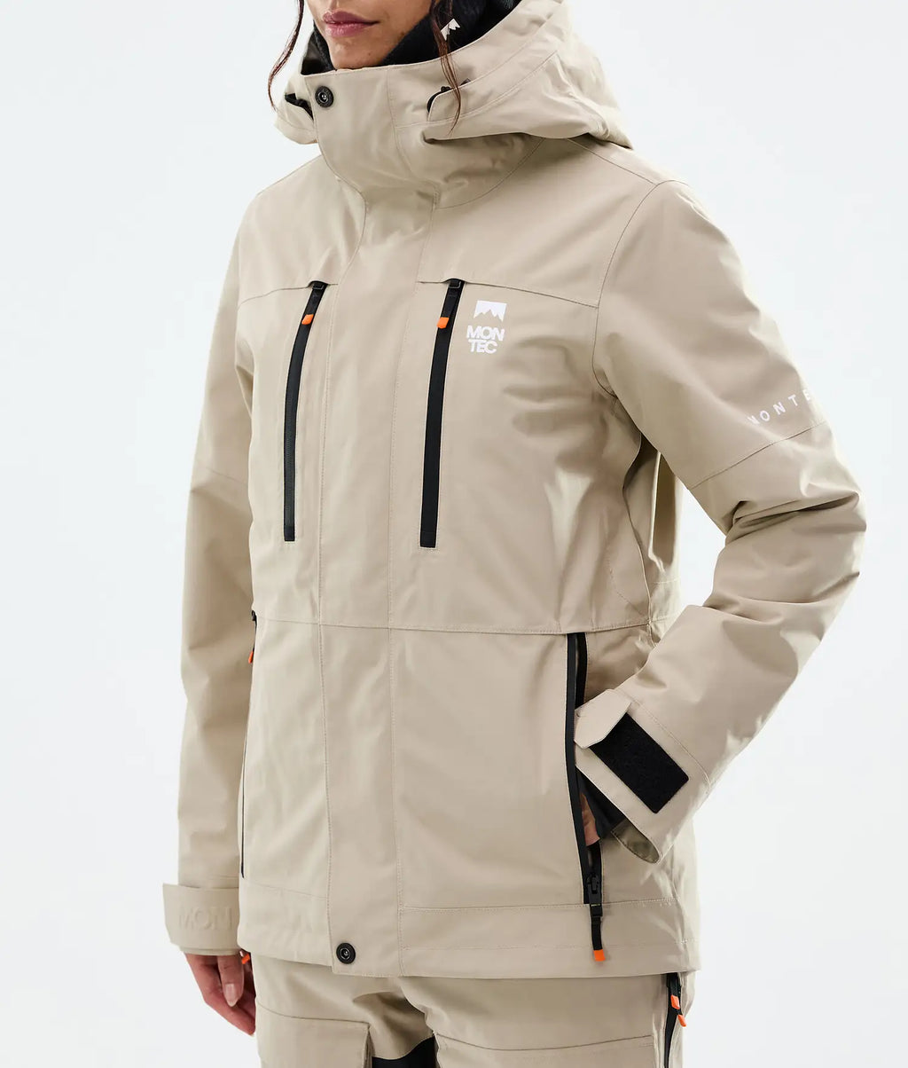 Hawk W Ski Jacket Women Sand