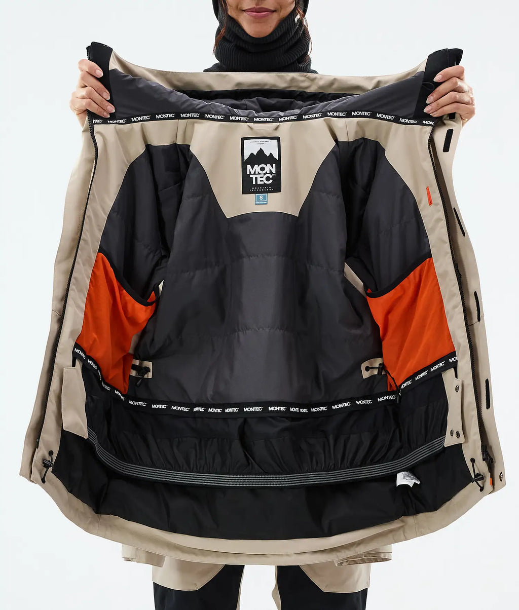 Hawk W Ski Jacket Women Sand