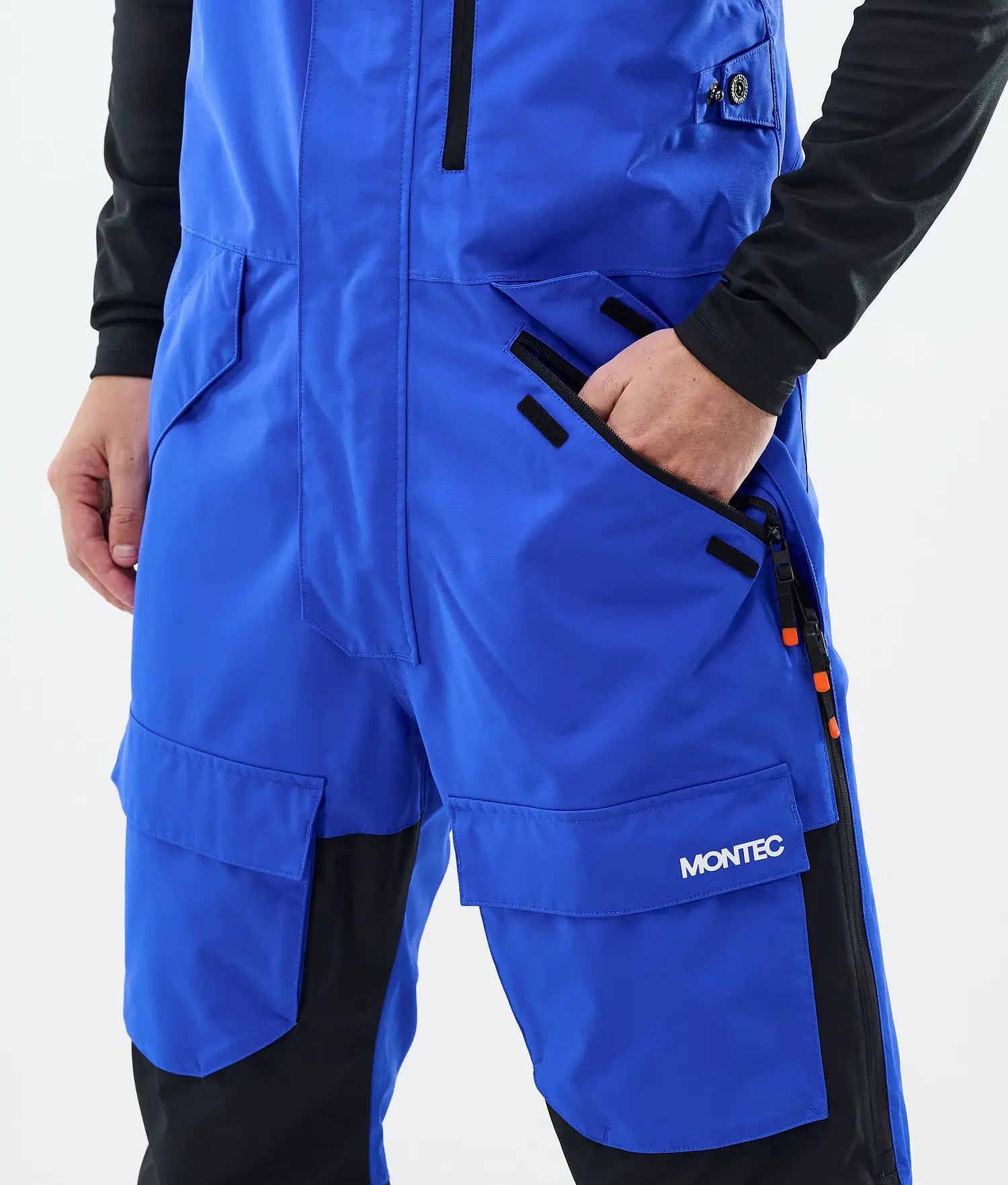 Hawk Ski Pants Men Cobalt Blue/Black
