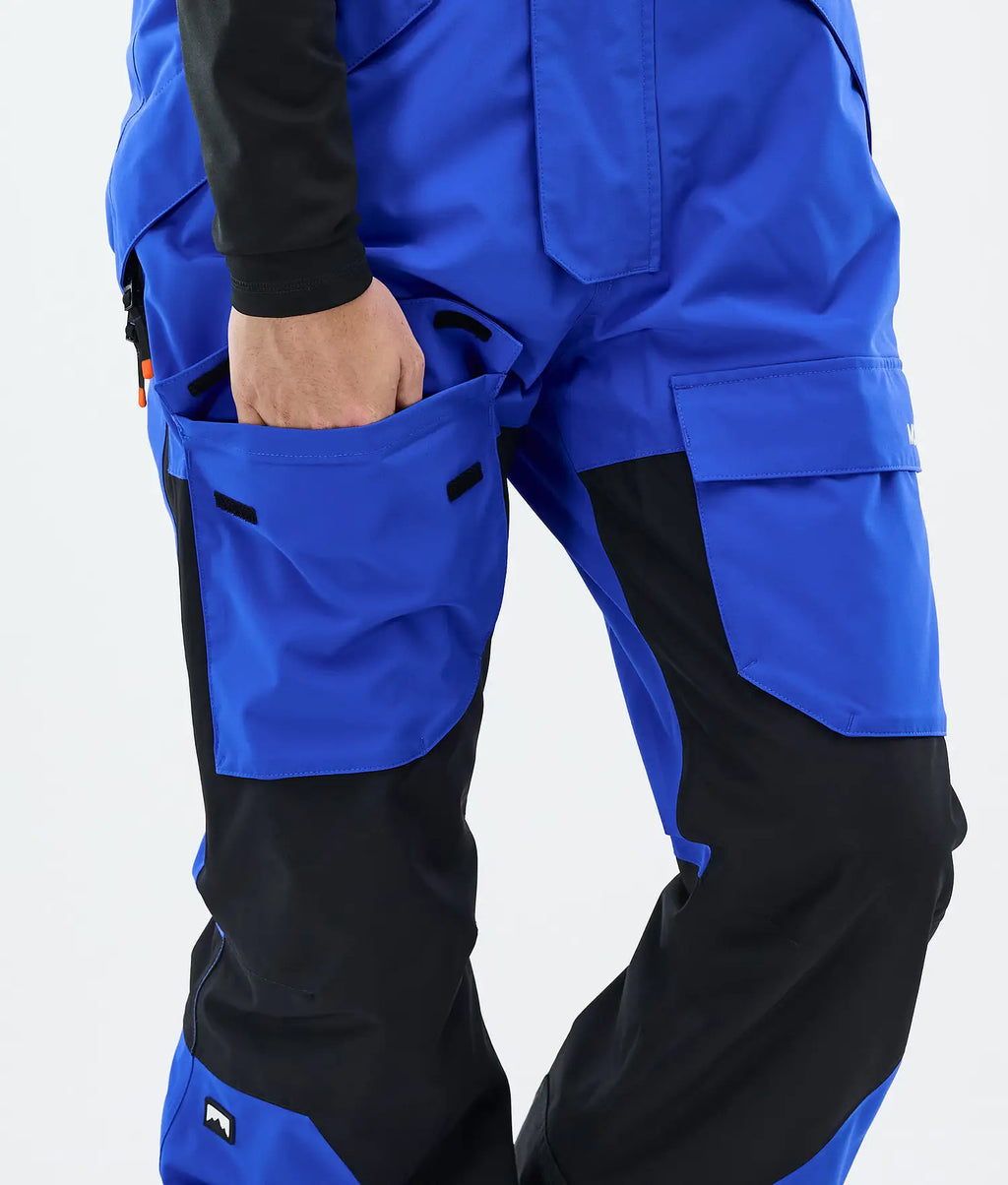Hawk Ski Pants Men Cobalt Blue/Black