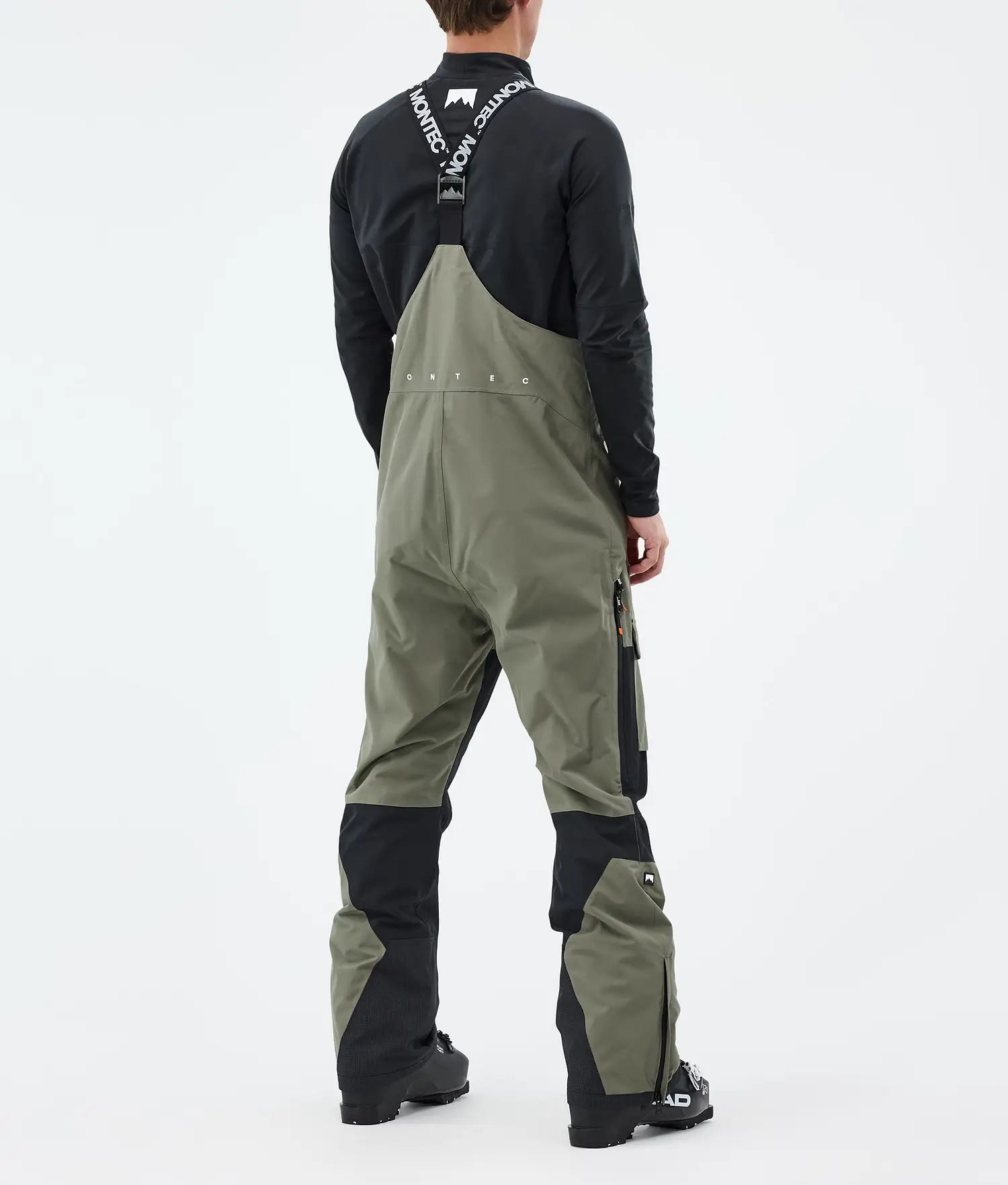 Hawk Ski Pants Men Greenish/Black