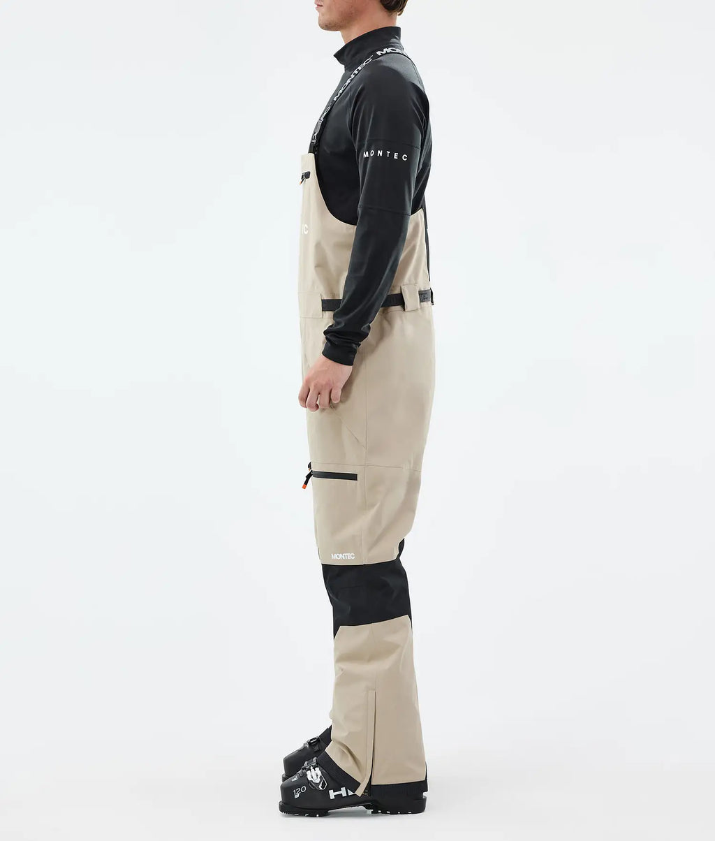 Bow Ski Pants Men Sand/Black