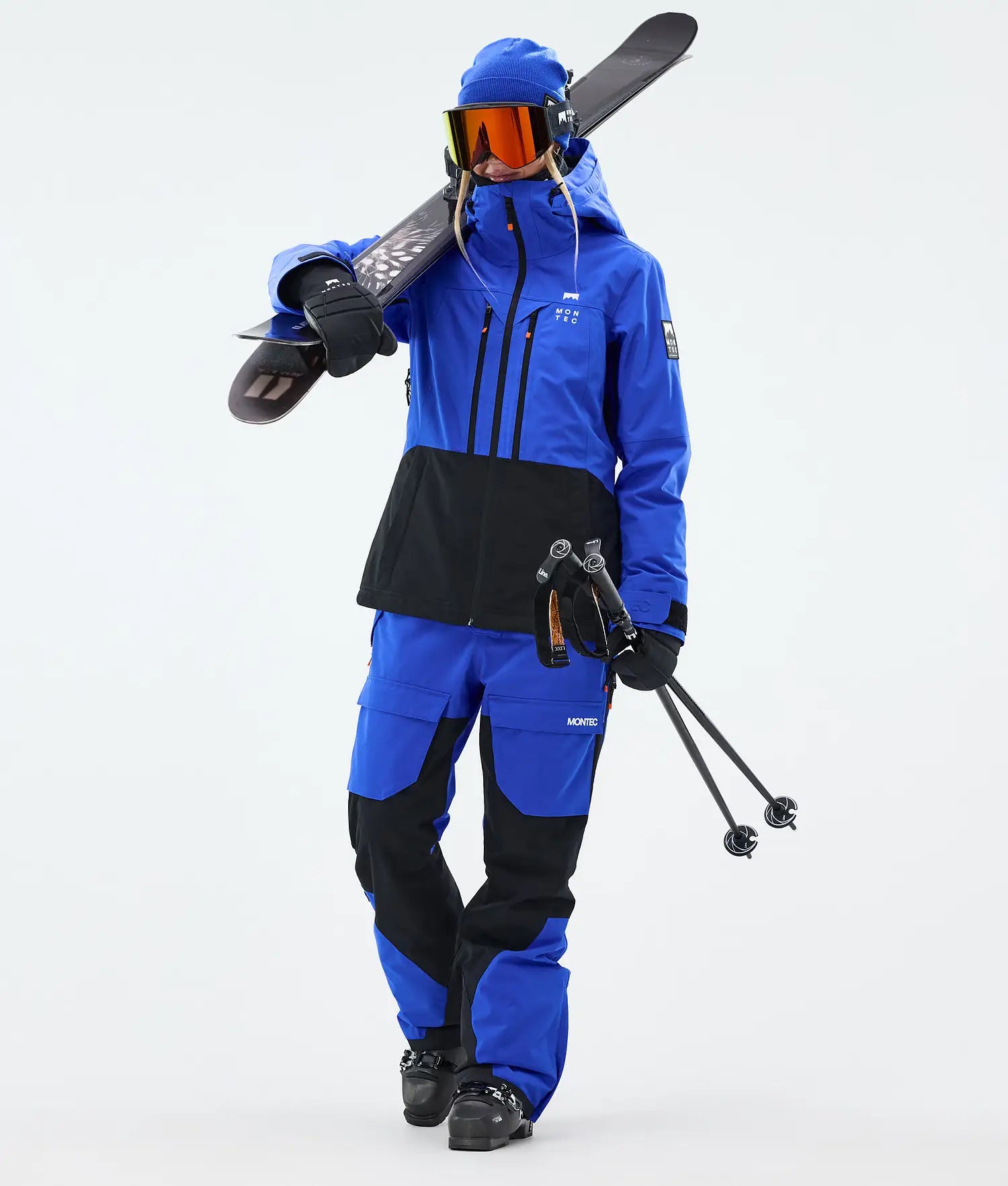 Hawk W Ski Pants Women Cobalt Blue/Black