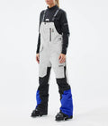 Hawk W Ski Pants Women Light Grey/Black/Cobalt Blue