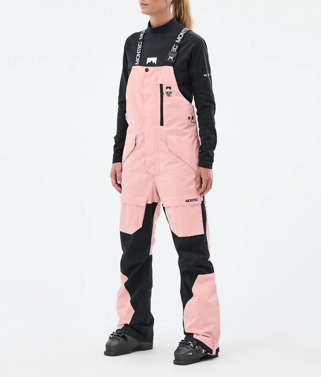 Hawk W Ski Pants Women Soft Pink/ Black