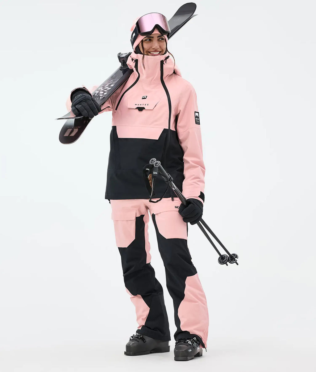Hawk W Ski Pants Women Soft Pink/ Black