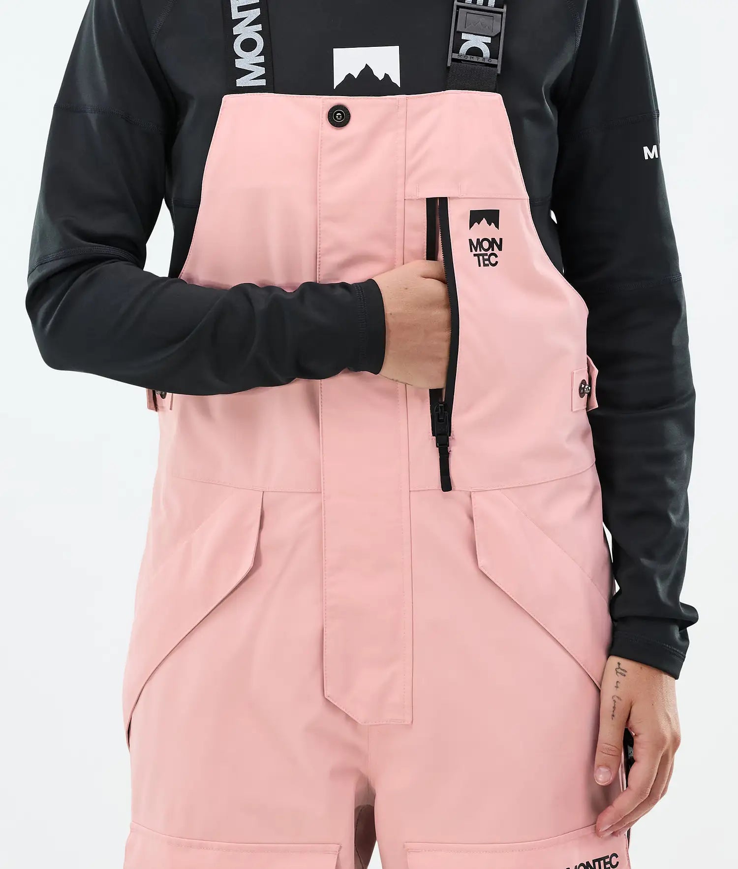 Hawk W Ski Pants Women Soft Pink/ Black