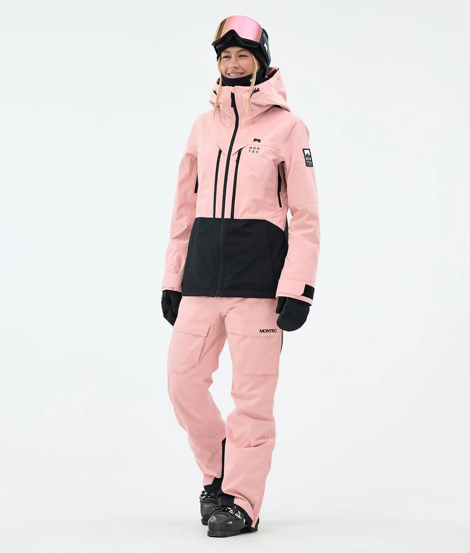 Ascend W Ski Pants Women Soft Pink