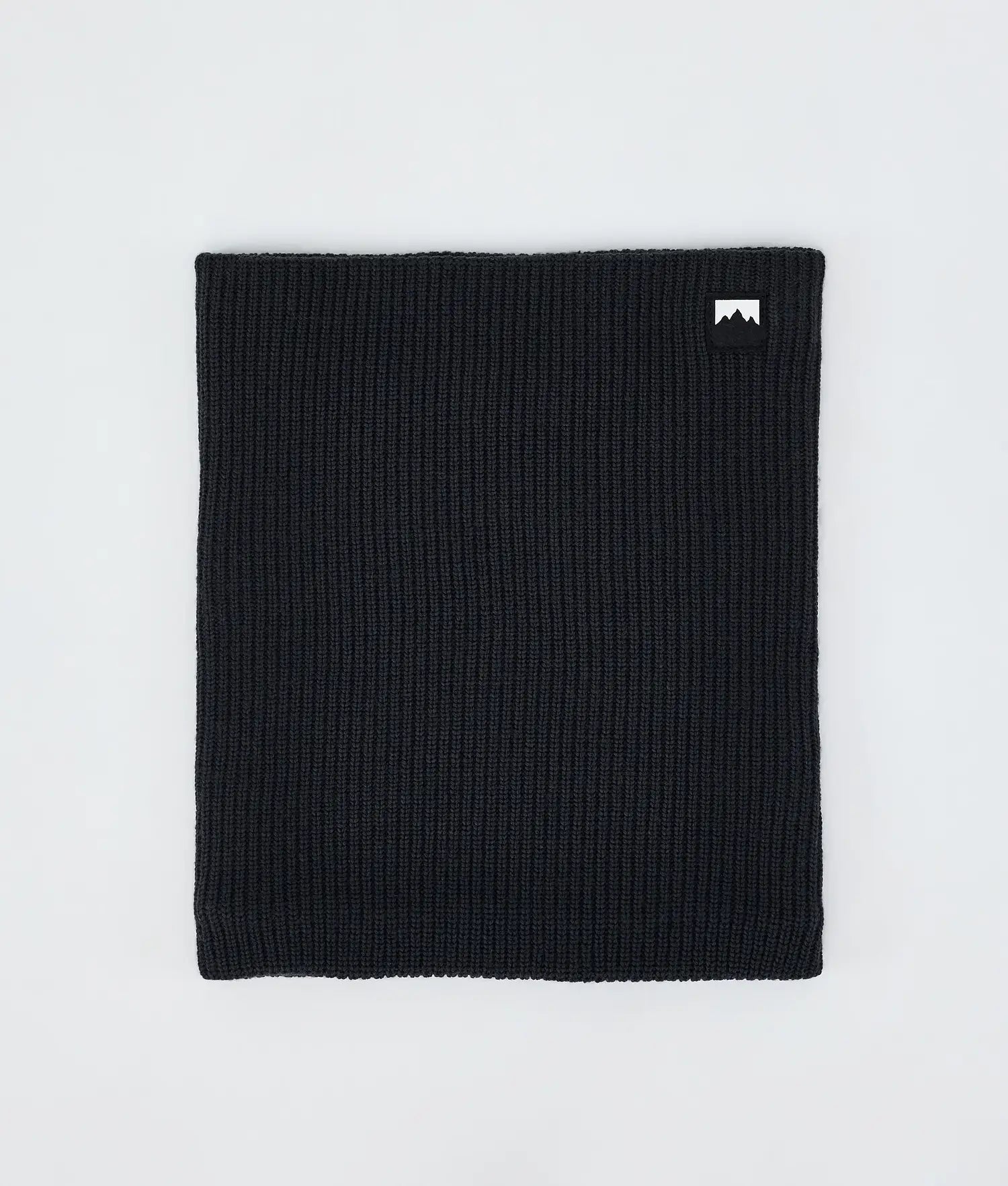 Classic Knitted Facemask Black