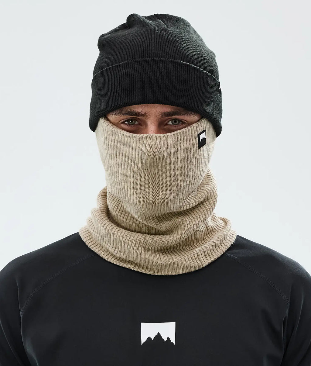 Classic Knitted Facemask Sand