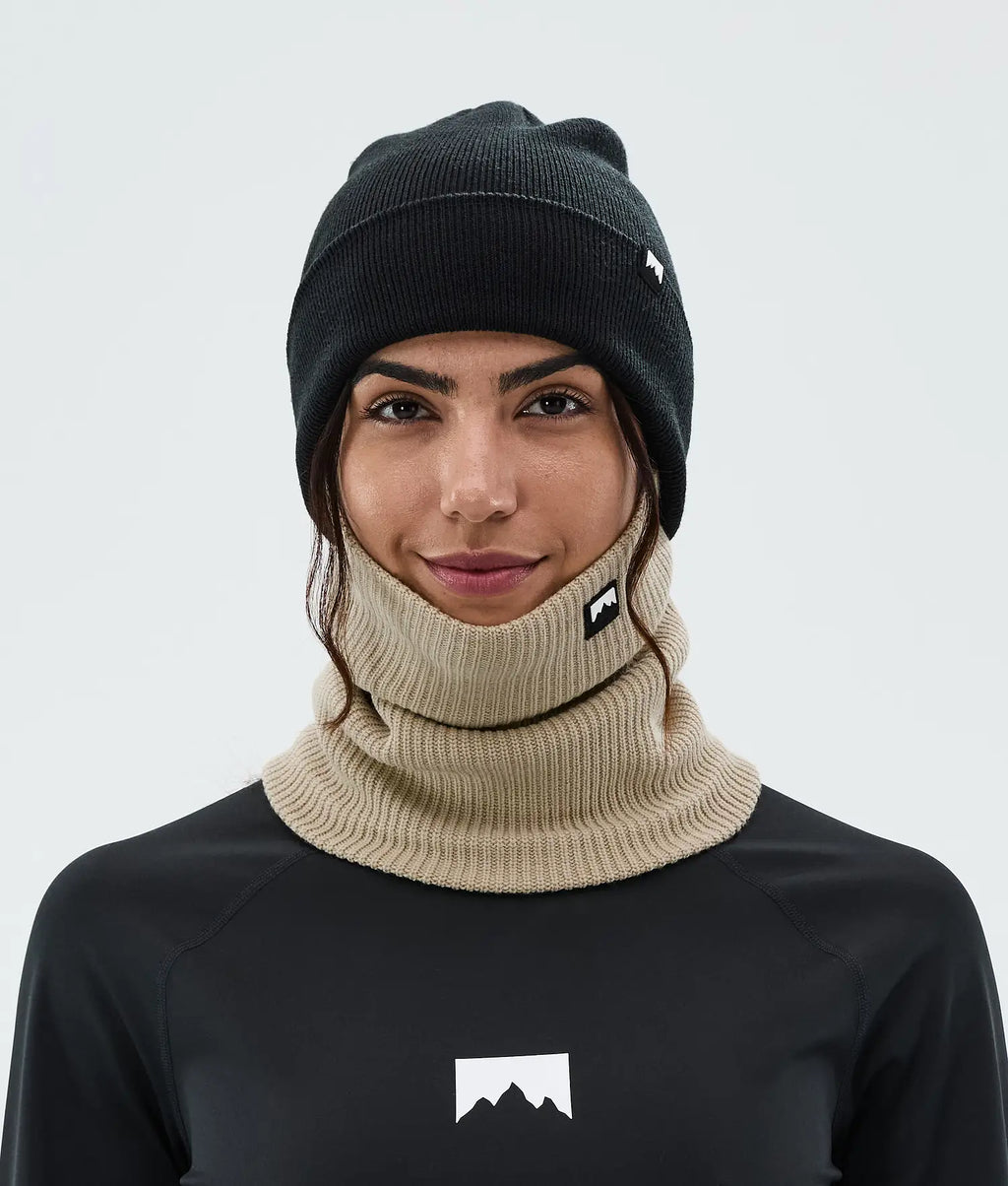 Classic Knitted Facemask Sand