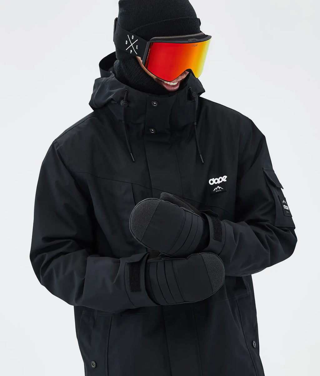 Ace 24 Snow Mittens Black