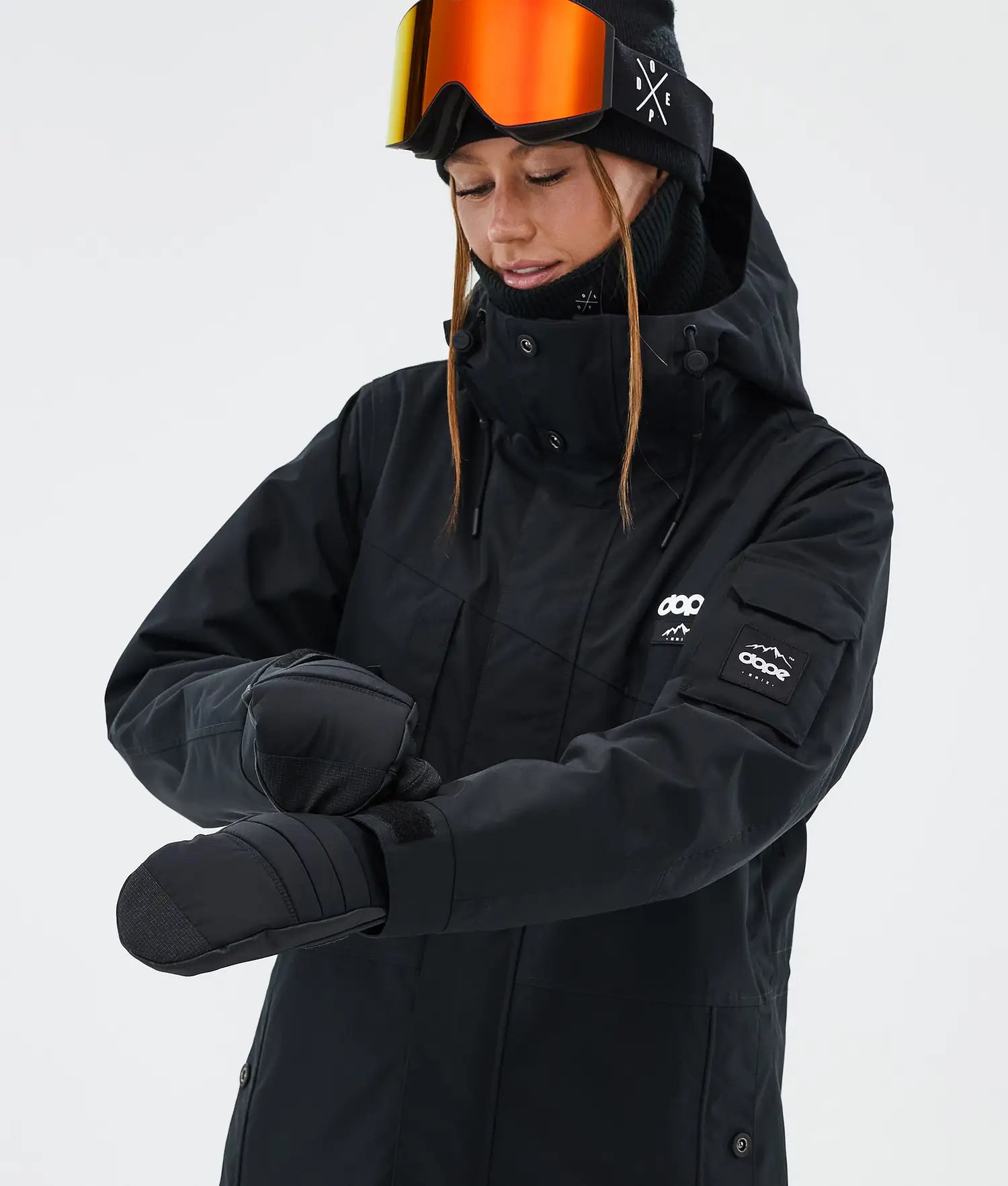 Ace 24 Snow Mittens Black